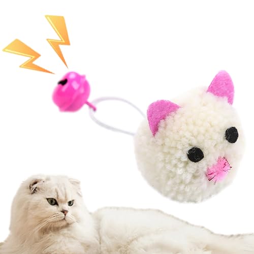 Besreey Mäusespielzeug für Katzen,Katzenmaus | Indoor-Kätzchen-Spielmausspielzeug mit Glöckchen | Bissfestes Plüschspielzeug in Mausform, Indoor-Katzen-Übungsspielzeug für kleine Haustiere von Besreey