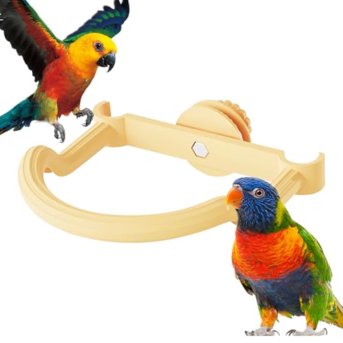 Besreey Sitzstange Für Vogelkäfig | Sitzstangen Für Wellensittiche Stehend - wasserdichte Standplatz Haustierzubehör Für Nymphensittich Conure Unzertrennlicher Fink Ara Kletterübungen Pflege von Besreey
