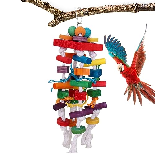 Besreey Vogelfutterspielzeug – Futterkäfig Holzspielzeug für Vogel | Papageienkäfig aus , Bissspielzeug, Vogelkäfigzubehör für mittelgroße Sittiche, Nymphensittiche, kleine Finken, Vögel Besreey Vogelfutterspielzeug – Futterkäfig Holzspielzeug für Vogel | Papageienkäfig aus , Bissspielzeug, Vogelkäfigzubehör für mittelgroße Sittiche, Nymphensittiche, kleine Finken, Vögel von Besreey