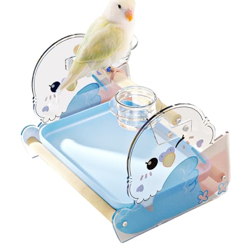 Besreey Vogelständer,Trainings- und Spielstange für Papageien - Akryl Ausrüstung zum Zähmen von Haustieren mit rutschfestem Stand für Finken, Wellensittiche, Conures, Nymphensittiche, Kanarienvögel, Besreey Vogelständer,Trainings- und Spielstange für Papageien - Akryl Ausrüstung zum Zähmen von Haustieren mit rutschfestem Stand für Finken, Wellensittiche, Conures, Nymphensittiche, Kanarienvögel, von Besreey