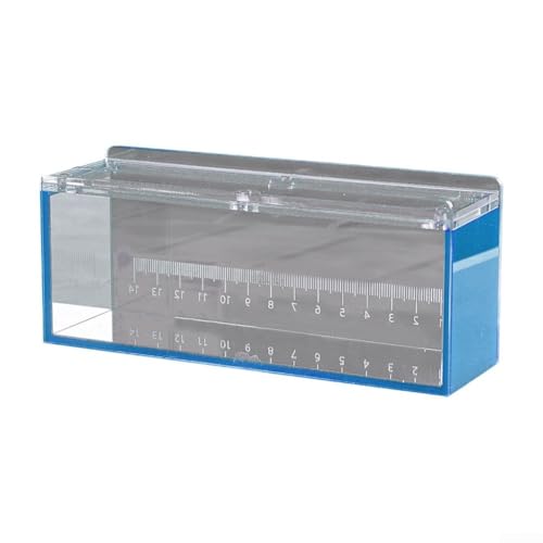 Kinder-Acryl-Sichtkasten für Fische, Krabben und Frosch und sicher für Kleintiere (blau) von Besshepplo