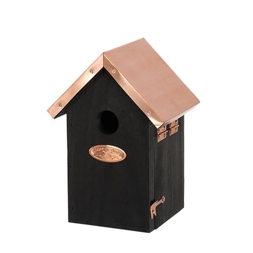 Höhlenhaus aus Kiefer und Kupfer von Best For Birds