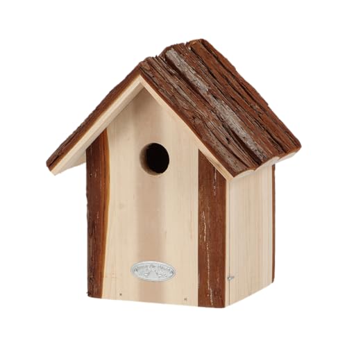 Vogelhaus mit Rindendach Blaumeise von Best For Birds