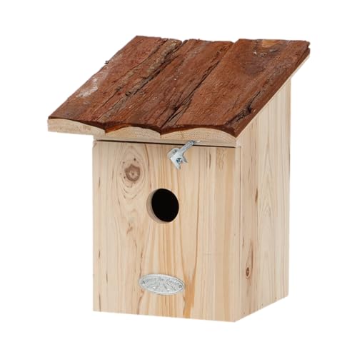 Vogelhaus mit Rindendach Kohlmeise von Best For Birds