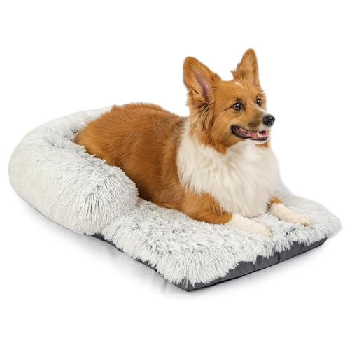 Best Friends by Sheri Bolster Nap Mat - Hundematte mit Polsterrand für Hundebox - waschbar - Frostgrau - 76 x 48 cm Best Friends by Sheri Bolster Nap Mat - Hundematte mit Polsterrand für Hundebox - waschbar - Frostgrau - 76 x 48 cm von Best Friends by Sheri