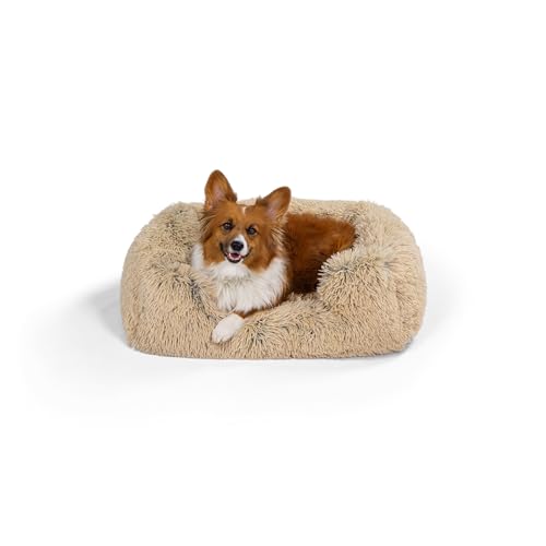 Best Friends by Sheri Shag Lounge-Bett, beruhigendes Hundebett, Kunstfell, Größe M, 76,2 x 50,8 cm, Taupe Best Friends by Sheri Shag Lounge-Bett, beruhigendes Hundebett, Kunstfell, Größe M, 76,2 x 50,8 cm, Taupe von Best Friends by Sheri