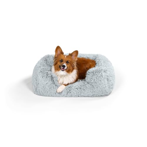 Best Friends by Sheri Soothe & Snooze Lounge Shag Hundebett, rechteckig, waschbar, Frost, 76,2 x 50,8 cm Best Friends by Sheri Soothe & Snooze Lounge Shag Hundebett, rechteckig, waschbar, Frost, 76,2 x 50,8 cm von Best Friends by Sheri