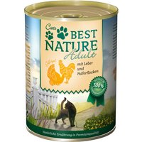 Best Nature Cat Adult 6 x 400 g - Geflügel & Leber von Best Nature