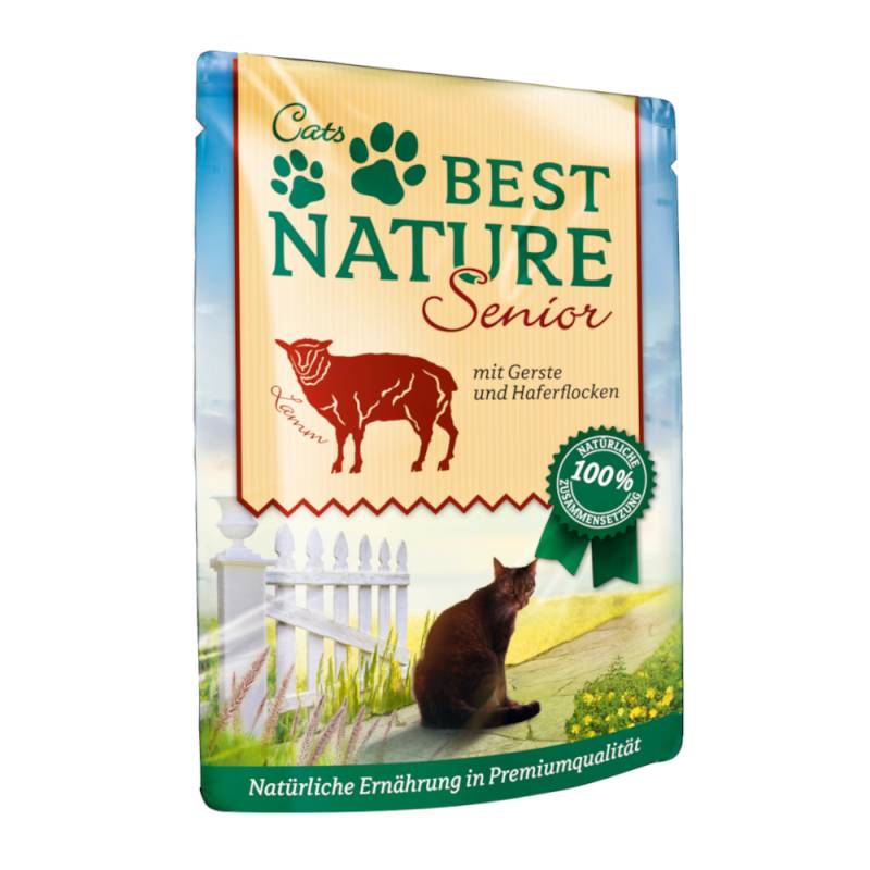 Best Nature Cat Senior 16 x 85 g - Lamm Best Nature Cat Senior 16 x 85 g - Lamm von Best Nature