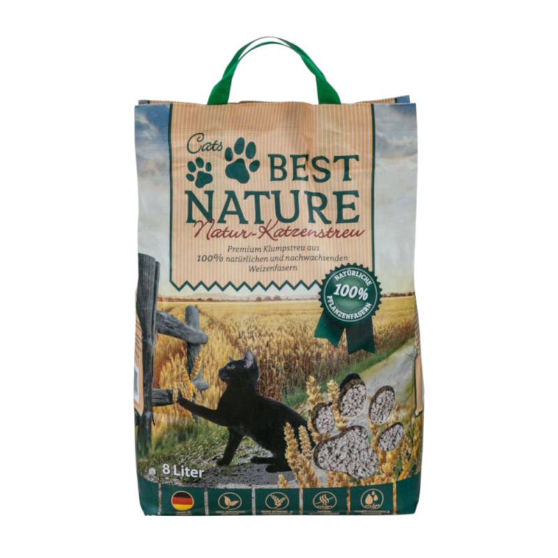 Best Nature Katzenstreu - 8 l (4,3 kg) von Best Nature
