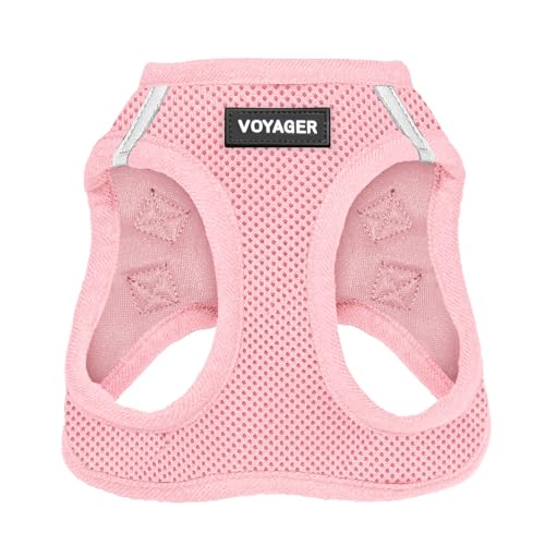 Best Pet Supplies Voyager Step-In Air Hundegeschirr â€“ Allwetter-Netzgewebe für kleine und mittelgroÃŸe Hunde â€“ Geschirr (Rosa), XXX-Small von Best Pet Supplies