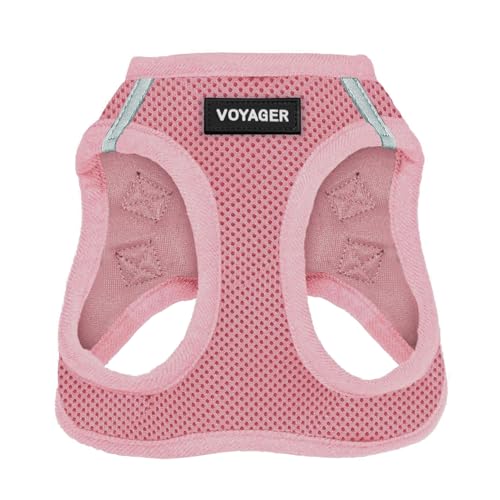 Best Pet Supplies Voyager Step-In Air Hundegeschirr â€“ Allwetter-Netzgewebe für kleine und mittelgroÃŸe Hunde â€“ Geschirr (Rosa), GröÃŸe XS von Best Pet Supplies