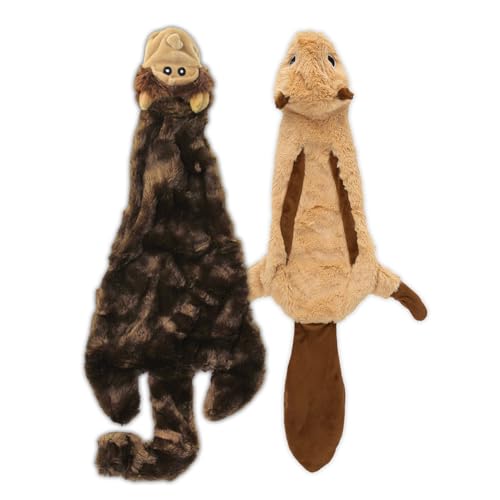 2-in-1 Quietschendes Hundespielzeug mit weichem, beständigem Stoff für kleine, mittlere und große Haustiere by Best Pet Supplies - Keine Füllung für das Spielen im Haus, Affe, Eichhörnchen, size L 2-in-1 Quietschendes Hundespielzeug mit weichem, beständigem Stoff für kleine, mittlere und große Haustiere by Best Pet Supplies - Keine Füllung für das Spielen im Haus, Affe, Eichhörnchen, size L von Best Pet Supplies