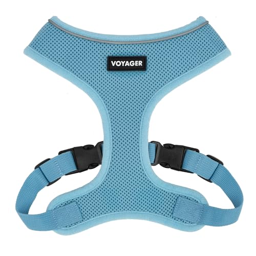 Voyager Aerolite Anti-Zieh-Hundegeschirr aus Netzgewebe mit leichten, weichen, atmungsaktiven, reflektierenden Nähten und verstellbaren Trägern, zum Gehen, Laufen, Training, strapazierfähig und Voyager Aerolite Anti-Zieh-Hundegeschirr aus Netzgewebe mit leichten, weichen, atmungsaktiven, reflektierenden Nähten und verstellbaren Trägern, zum Gehen, Laufen, Training, strapazierfähig und von Best Pet Supplies