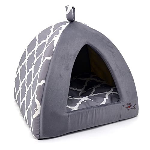 Best Pet Supplies Haustierzelt, weiches Bett für Hunde und Katzen, Kariertes Leinen, Größe XL Best Pet Supplies Haustierzelt, weiches Bett für Hunde und Katzen, Kariertes Leinen, Größe XL von Best Pet Supplies