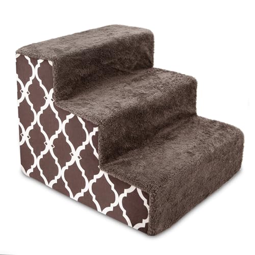 Best Pet Supplies Hundetreppe für kleine Hunde & Katzen, Schaumstoff-Haustiertreppe Tragbare Rampe für Couch, Sofa und Hochbett, rutschfest, ausgewogene Innen-Trittstütze, Pfotensicher, Keine Montage Best Pet Supplies Hundetreppe für kleine Hunde & Katzen, Schaumstoff-Haustiertreppe Tragbare Rampe für Couch, Sofa und Hochbett, rutschfest, ausgewogene Innen-Trittstütze, Pfotensicher, Keine Montage von Best Pet Supplies