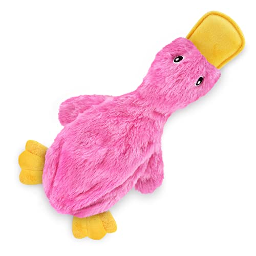 Best Pet Supplies Knisterspielzeug für kleine, mittelgroße und große Rassen, niedliche Ente ohne Füllung, mit weichem Quietscher, Spaß für Indoor-Welpen und Senioren-Welpen, Kauen, Spielen – Rosa Best Pet Supplies Knisterspielzeug für kleine, mittelgroße und große Rassen, niedliche Ente ohne Füllung, mit weichem Quietscher, Spaß für Indoor-Welpen und Senioren-Welpen, Kauen, Spielen – Rosa von Best Pet Supplies