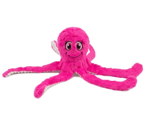 Best Pet Supplies OctoMutant Knisterplüsch-Hundespielzeug für interaktives Spielen, für Welpen und Senioren, Bunte Oktopus-Spielzeugform, weiche Kopffüllung, niedlich und kuschelig, Fuchsia Best Pet Supplies OctoMutant Knisterplüsch-Hundespielzeug für interaktives Spielen, für Welpen und Senioren, Bunte Oktopus-Spielzeugform, weiche Kopffüllung, niedlich und kuschelig, Fuchsia von Best Pet Supplies