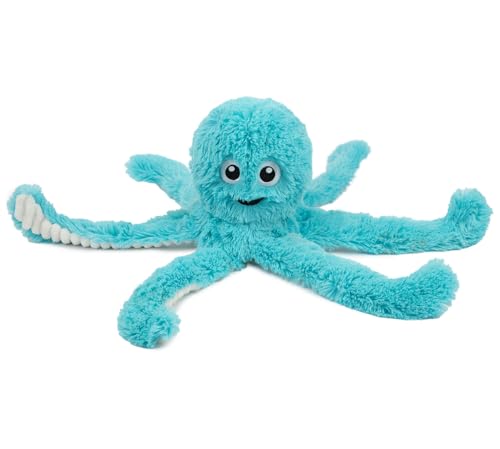 Best Pet Supplies OctoMutant Knisterplüsch-Hundespielzeug für interaktives Spielen, für Welpen und Senioren, Bunte Oktopus-Spielzeugform, weiche Kopffüllung, niedlich und kuschelig, Türkis Best Pet Supplies OctoMutant Knisterplüsch-Hundespielzeug für interaktives Spielen, für Welpen und Senioren, Bunte Oktopus-Spielzeugform, weiche Kopffüllung, niedlich und kuschelig, Türkis von Best Pet Supplies