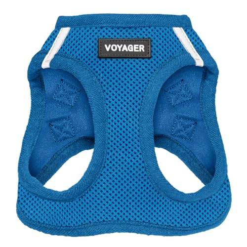 Voyager Step-In Air Hundegeschirr by Best Pet Supplies - All Weather Mesh Step in Vest Harness für kleine und mittlere Hunde, Königsblau, size XL - Brust 52-58 cm von Best Pet Supplies