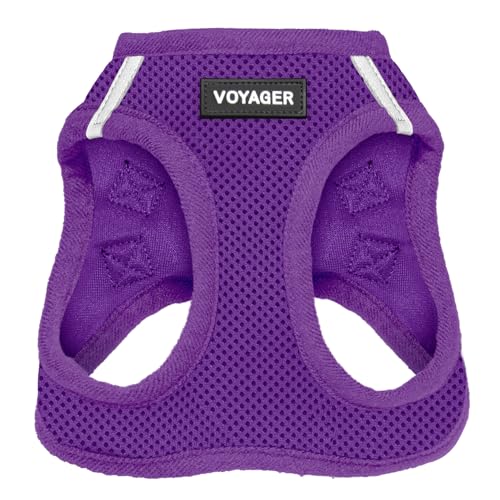 Voyager Step-In Air Hundegeschirr by Best Pet Supplies - All Weather Mesh Step in Vest Harness für kleine und mittlere Hunde, Lila, size L - Brust 45-52 cm Voyager Step-In Air Hundegeschirr by Best Pet Supplies - All Weather Mesh Step in Vest Harness für kleine und mittlere Hunde, Lila, size L - Brust 45-52 cm von Best Pet Supplies