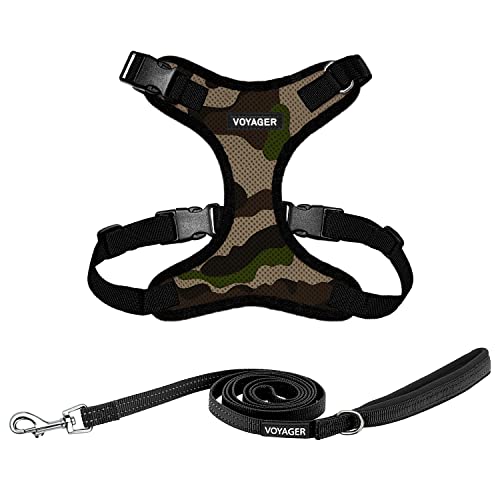 Voyager Step-In Lock Hundegeschirr, reflektierend, Hundeleine, Kombi-Set mit Neoprengriff, 1,5 m – unterstützt kleine, mittelgroße und große Rassen, Welpen/Katzen von Best Pet Supplies – Voyager Step-In Lock Hundegeschirr, reflektierend, Hundeleine, Kombi-Set mit Neoprengriff, 1,5 m – unterstützt kleine, mittelgroße und große Rassen, Welpen/Katzen von Best Pet Supplies – von Best Pet Supplies