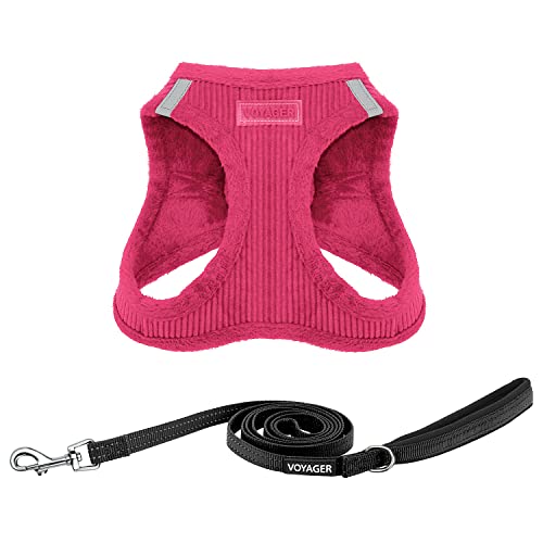 Voyager Step-in Plush Dog Harness - Soft Plush Step In Vest Harness for Small and Medium Dogs by Best Pet Supplies - 18"-20.5" von Best Pet Supplies