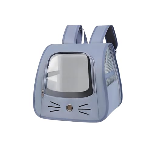 Katzenrucksack Mit Netzfenster, Tragbare Und Faltbare Katzenrucksack, Haustier Tragetasche, Atmungsaktive Und Faltbare Haustier Rucksack, Mit Tein Transparentes Fenster, Für Haustiere Unter 6,5 Kg Katzenrucksack Mit Netzfenster, Tragbare Und Faltbare Katzenrucksack, Haustier Tragetasche, Atmungsaktive Und Faltbare Haustier Rucksack, Mit Tein Transparentes Fenster, Für Haustiere Unter 6,5 Kg von Bestevery