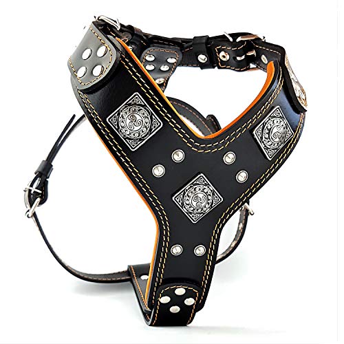 Bestia ''EROS'' Leder Brustgeschirr für große Hunde. Handgefertigt. Top Qualität Bestia ''EROS'' Leder Brustgeschirr für große Hunde. Handgefertigt. Top Qualität von Bestia