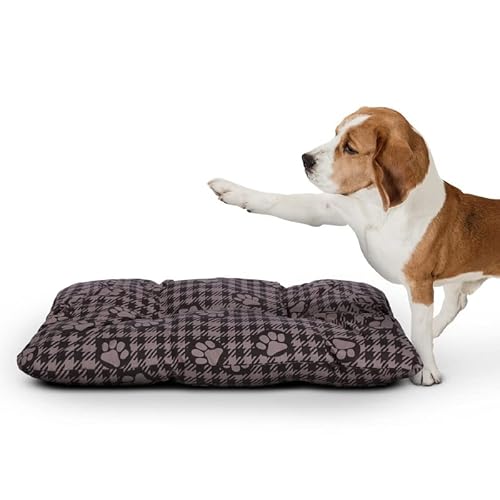 Bestlivings Hundekissen 60x80x15cm (LxBxH) - Braun - Hundekorb gepolstert in vielen Größen M-XXL, kleine bis große Hunde, Hundebett, ÖKO-TEX von Bestlivings