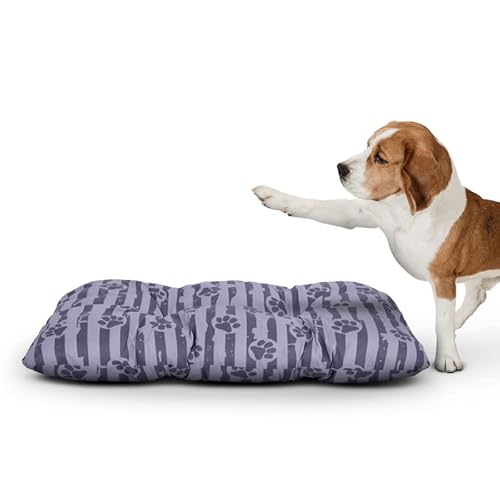 Bestlivings Hundekissen 70x100x15cm (LxBxH) - Anthrazit - Hundekorb gepolstert in vielen Größen M-XXL, kleine bis große Hunde, Hundebett, ÖKO-TEX von Bestlivings