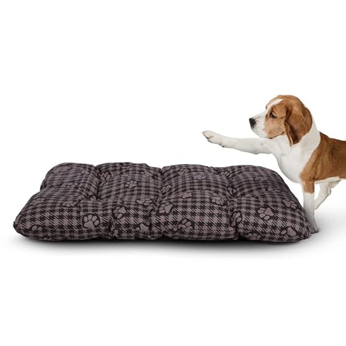 Bestlivings Hundekissen 85x125x15cm (LxBxH) - Braun - Hundekorb gepolstert in vielen Größen M-XXL, kleine bis große Hunde, Hundebett, ÖKO-TEX von Bestlivings