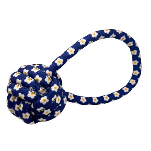 Bestpets Baumwoll-Knotenball und Überwurf, 22 cm Bestpets Baumwoll-Knotenball und Überwurf, 22 cm von Our Pet Village