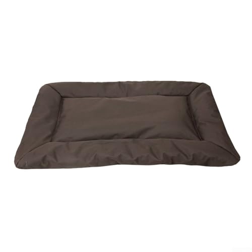 Besttoolifes Haustierbettmatte wasserdichte tragbare waschbare Campingmatte für Hunde Katzen Outdoor-Reisen Schlafkissen faltbare leichte Oxford Material mit PP-Baumwollfutter (Kaffee) von Besttoolifes
