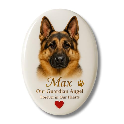 Personalisierte Gedenksteine für Haustiere, ewiges Porzellanfoto mit lebendigen Porträts, Farbtext, Geschenke für jemanden, der einen geliebten Menschen verloren hat, oder Haustier, Hund, Katze (groß) Personalisierte Gedenksteine für Haustiere, ewiges Porzellanfoto mit lebendigen Porträts, Farbtext, Geschenke für jemanden, der einen geliebten Menschen verloren hat, oder Haustier, Hund, Katze (groß) von Bethel