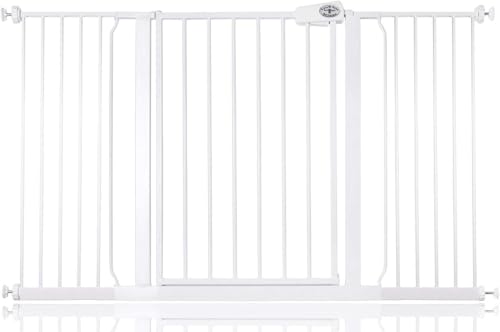 Bettacare Easy Fit Sicherheitsschutzgitter, 139.8cm - 147.8cm, Weiß, Treppenschutzgitter mit Druckmontage, Sicherheitsbarriere, Einfache Installation Bettacare Easy Fit Sicherheitsschutzgitter, 139.8cm - 147.8cm, Weiß, Treppenschutzgitter mit Druckmontage, Sicherheitsbarriere, Einfache Installation von Bettacare