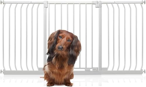 Bettacare Elite Hundegitter, 161cm - 170cm, Matt Weiß, Druckbefestigung Hundegitter für Hunde und Welpen,Barrière Einfache Installation Bettacare Elite Hundegitter, 161cm - 170cm, Matt Weiß, Druckbefestigung Hundegitter für Hunde und Welpen,Barrière Einfache Installation von Bettacare