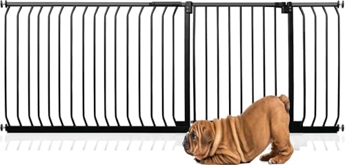Bettacare Elite Hundegitter, 189cm - 198cm, Matt Schwarz, Druckbefestigung Hundegitter für Hunde und Welpen,Barrière Einfache Installation Bettacare Elite Hundegitter, 189cm - 198cm, Matt Schwarz, Druckbefestigung Hundegitter für Hunde und Welpen,Barrière Einfache Installation von Bettacare