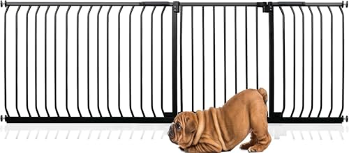 Bettacare Elite Hundegitter, 207cm - 216cm, Matt Schwarz, Druckbefestigung Hundegitter für Hunde und Welpen,Barrière Einfache Installation Bettacare Elite Hundegitter, 207cm - 216cm, Matt Schwarz, Druckbefestigung Hundegitter für Hunde und Welpen,Barrière Einfache Installation von Bettacare