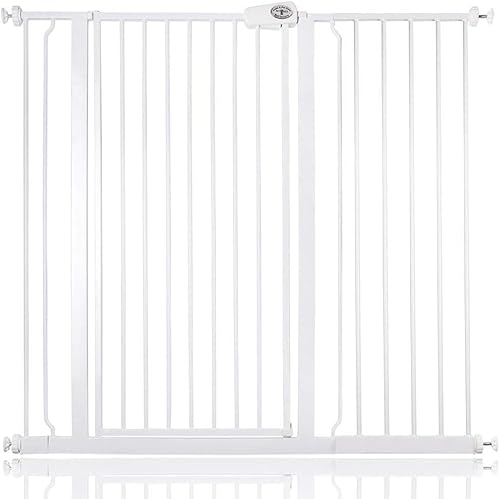 Bettacare Extra Hohes Druckmontierte Premium Haustiergitter, 114.8cm - 122.4cm, Weiß, Druckmontierte Treppengitter für Hunde, Sicherheitsbarriere, Einfache Montage Bettacare Extra Hohes Druckmontierte Premium Haustiergitter, 114.8cm - 122.4cm, Weiß, Druckmontierte Treppengitter für Hunde, Sicherheitsbarriere, Einfache Montage von Bettacare