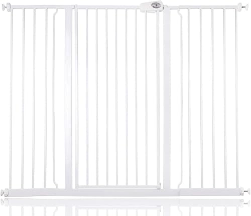 Bettacare Extra Hohes Druckmontierte Premium Haustiergitter, 134.2cm - 141.8cm, Weiß, Druckmontierte Treppengitter für Hunde, Sicherheitsbarriere, Einfache Montage Bettacare Extra Hohes Druckmontierte Premium Haustiergitter, 134.2cm - 141.8cm, Weiß, Druckmontierte Treppengitter für Hunde, Sicherheitsbarriere, Einfache Montage von Bettacare