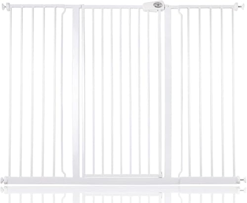 Bettacare Extra Hohes Druckmontierte Premium Haustiergitter, 139.8cm - 147.4cm, Weiß, Druckmontierte Treppengitter für Hunde, Sicherheitsbarriere, Einfache Montage Bettacare Extra Hohes Druckmontierte Premium Haustiergitter, 139.8cm - 147.4cm, Weiß, Druckmontierte Treppengitter für Hunde, Sicherheitsbarriere, Einfache Montage von Bettacare