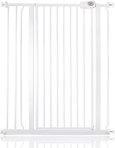 Bettacare Extra Hohes Druckmontierte Premium Haustiergitter, 88.9cm - 96.5cm, Weiß, Druckmontierte Treppengitter für Hunde, Sicherheitsbarriere, Einfache Montage von Bettacare