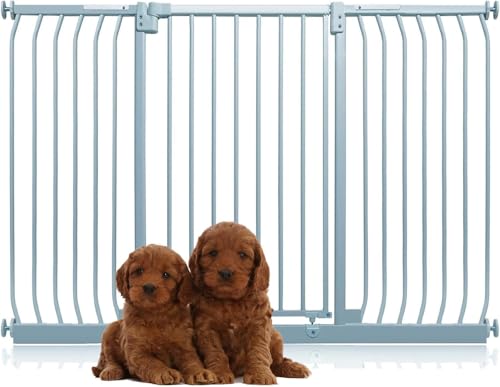 Bettacare Extra Tall Elite Hundegitter, 152cm - 161cm, Matt Grau, Extra Hoch 96.8cm in der Höhe, Druckbefestigung Hundegitter für Hunde und Welpen,Barrière Einfache Installation Bettacare Extra Tall Elite Hundegitter, 152cm - 161cm, Matt Grau, Extra Hoch 96.8cm in der Höhe, Druckbefestigung Hundegitter für Hunde und Welpen,Barrière Einfache Installation von Bettacare