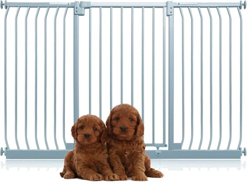 Bettacare Extra Tall Elite Hundegitter, 161cm - 170cm, Matt Grau, Extra Hoch 96.8cm in der Höhe, Druckbefestigung Hundegitter für Hunde und Welpen,Barrière Einfache Installation Bettacare Extra Tall Elite Hundegitter, 161cm - 170cm, Matt Grau, Extra Hoch 96.8cm in der Höhe, Druckbefestigung Hundegitter für Hunde und Welpen,Barrière Einfache Installation von Bettacare
