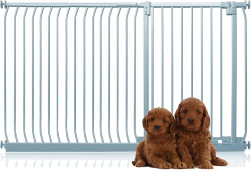 Bettacare Extra Tall Elite Hundegitter, 171cm - 180cm, Matt Grau, Extra Hoch 96.8cm in der Höhe, Druckbefestigung Hundegitter für Hunde und Welpen,Barrière Einfache Installation Bettacare Extra Tall Elite Hundegitter, 171cm - 180cm, Matt Grau, Extra Hoch 96.8cm in der Höhe, Druckbefestigung Hundegitter für Hunde und Welpen,Barrière Einfache Installation von Bettacare