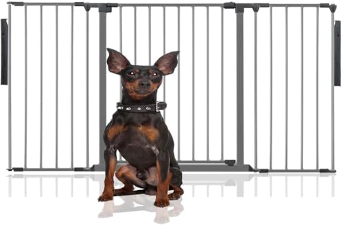 Bettacare Premium Mehrfachpanel Flexibles Haustiergitter, bis zu 154cm Breit, Grau, 70cm Hoch, Hundegitter für Haustiere Hunde und Welpen, Welpengitter geeignet für Innen und Außenbereich Bettacare Premium Mehrfachpanel Flexibles Haustiergitter, bis zu 154cm Breit, Grau, 70cm Hoch, Hundegitter für Haustiere Hunde und Welpen, Welpengitter geeignet für Innen und Außenbereich von Bettacare