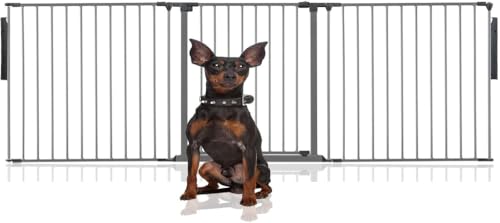 Bettacare Premium Mehrfachpanel Flexibles Haustiergitter, bis zu 226cm Breit, Grau, 70cm Hoch, Hundegitter für Haustiere Hunde und Welpen, Welpengitter geeignet für Innen und Außenbereich Bettacare Premium Mehrfachpanel Flexibles Haustiergitter, bis zu 226cm Breit, Grau, 70cm Hoch, Hundegitter für Haustiere Hunde und Welpen, Welpengitter geeignet für Innen und Außenbereich von Bettacare