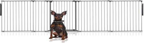 Bettacare Premium Mehrfachpanel Flexibles Haustiergitter, bis zu 344cm Breit, Grau, 70cm Hoch, Hundegitter für Haustiere Hunde und Welpen, Welpengitter geeignet für Innen und Außenbereich Bettacare Premium Mehrfachpanel Flexibles Haustiergitter, bis zu 344cm Breit, Grau, 70cm Hoch, Hundegitter für Haustiere Hunde und Welpen, Welpengitter geeignet für Innen und Außenbereich von Bettacare