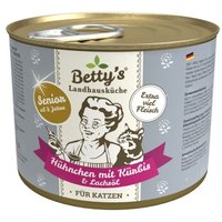 Betty's Landhausküche SENIOR Hühnchen mit Kürbis & Lachsöl 6x200 g von Betty's Landhausküche